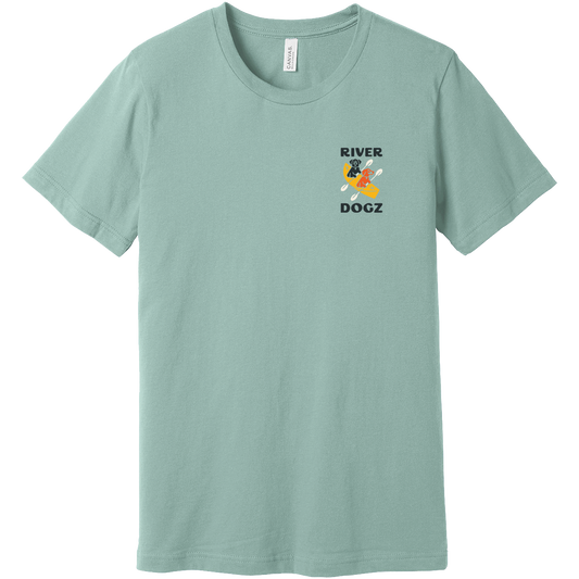 "Black Canyon Map" Short Sleeve T-Shirt