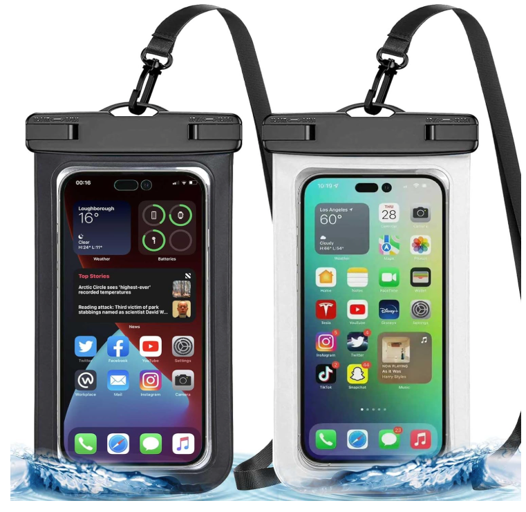 Waterproof Phone Case w/ Lanyard