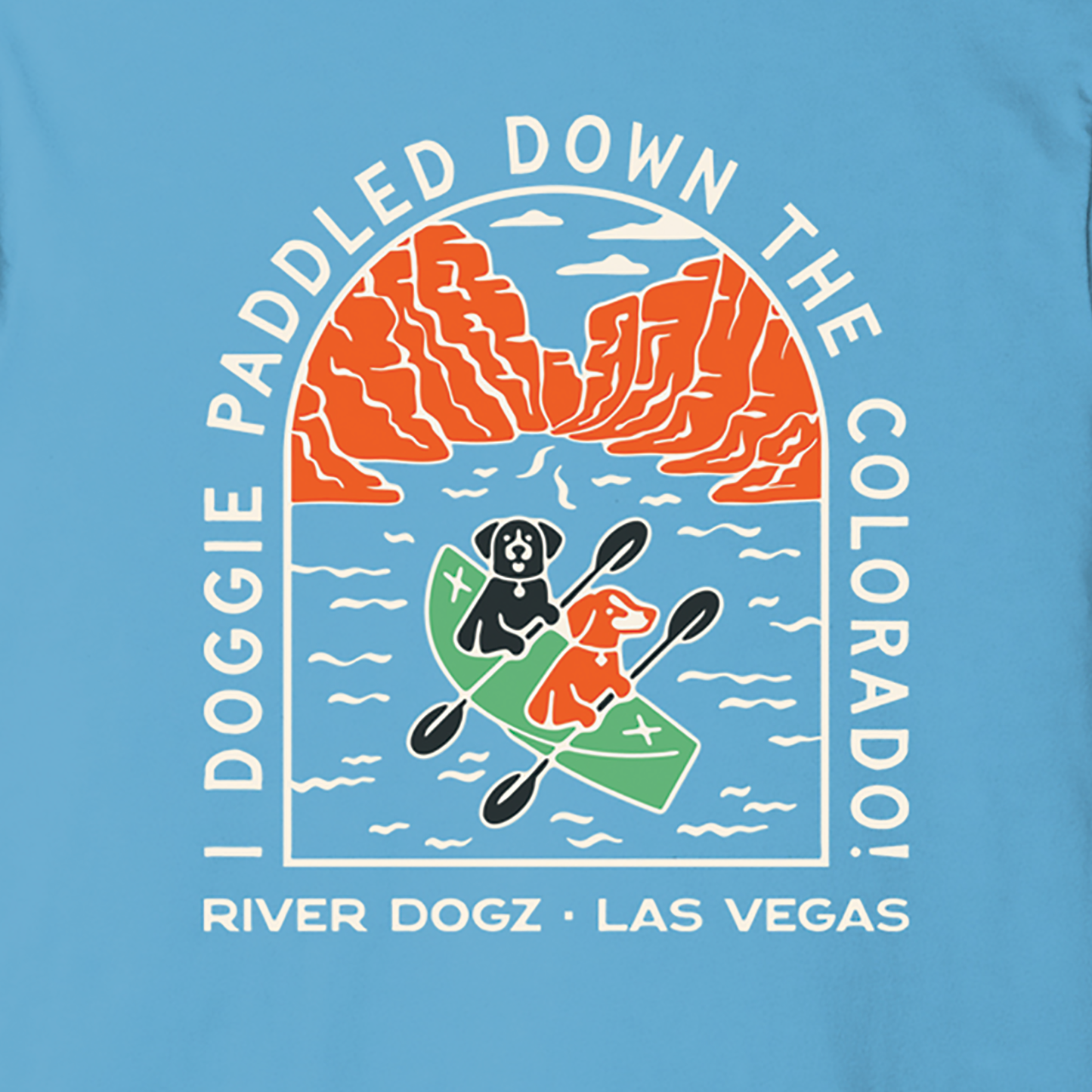 "Doggie Paddle" Short Sleeve T-Shirt