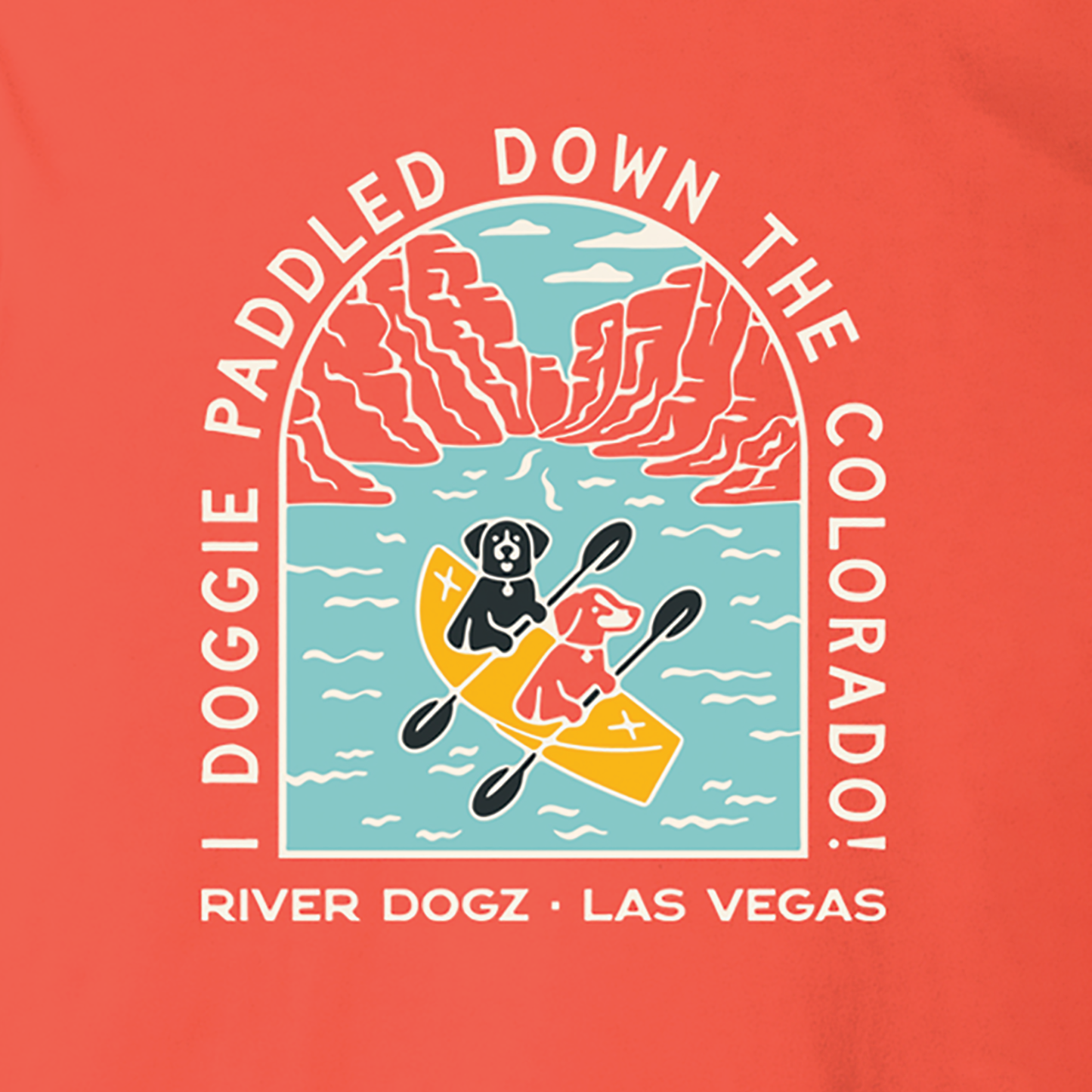"Doggie Paddle" Short Sleeve T-Shirt