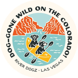 Dog-Gone Wild Sticker